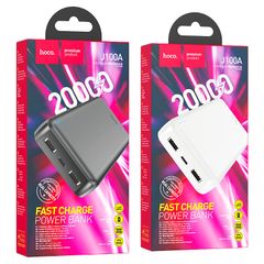 Power bank J100A High-ranking 20000mAh Mobile power bank with 20000mAh capacity.