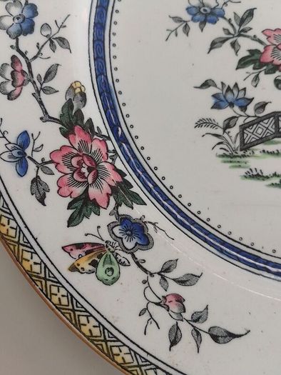 18th century antique plate