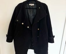 Gerard Darel wool and angora blend coat
