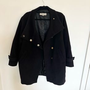 Gerard Darel wool and angora blend coat