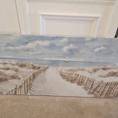 Beach canvas painting - brand new