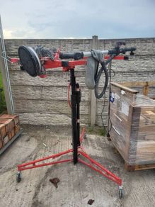 drywall lift and wall sander