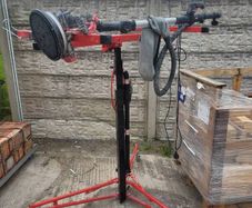 drywall lift and wall sander