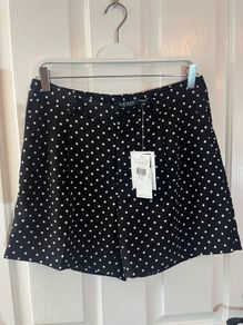 NEW Ladies Ralph Lauren Dressy Polka Dot Shorts - US 6 / Size 10