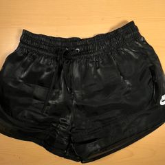 Nike Air Sheen Women's Black Running Shorts CU5520-010 Size Medium - Rare