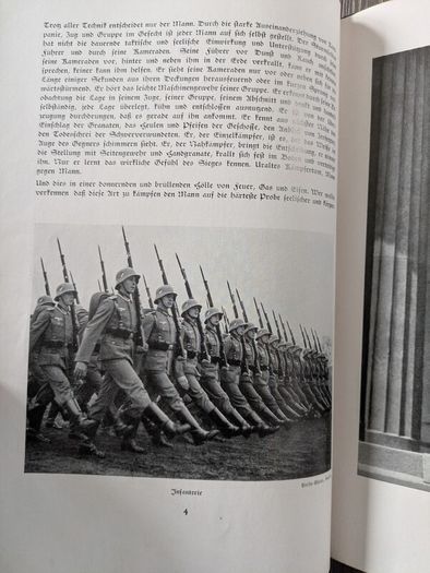German Military Infantry Regiment Soldier Photo Album with Third Reich Nazi Eagle World War 2