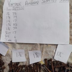 Antique Domehead Slotted screws
