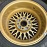 BMW e30 wheels, 5 lug, 3 new tyres 195/50/R15 Image 8