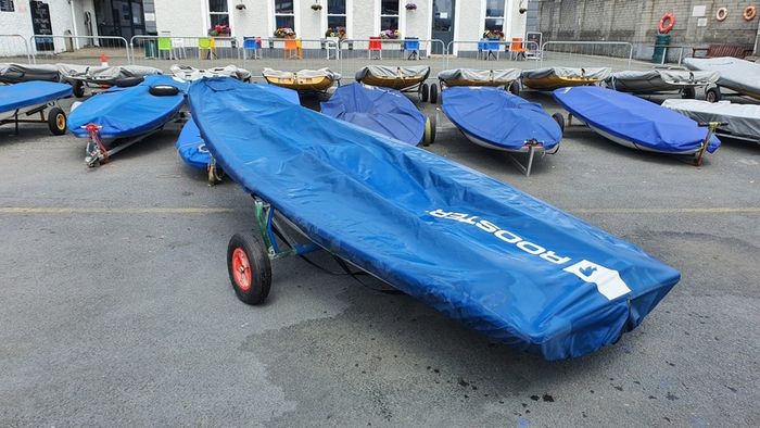 Complete Laser sailboat with all rigs in very good condition