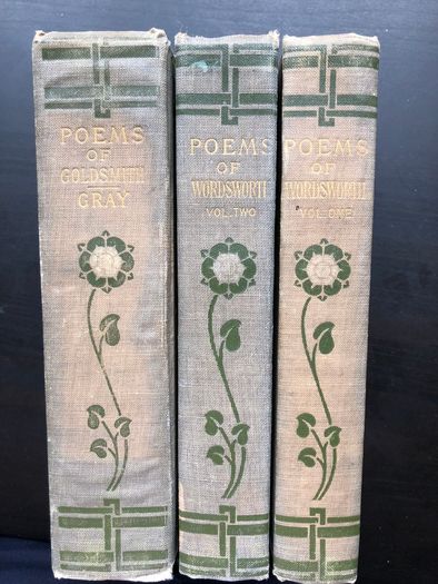 Edwardian Wordsworth, Goldsmith and Gray volumes