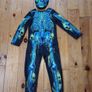 Age 7-8 Luminous Skeleton Costume and Mask Image 2