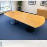 2.4M Cherry Meeting Table With 50mm Top - Grade A Image 2