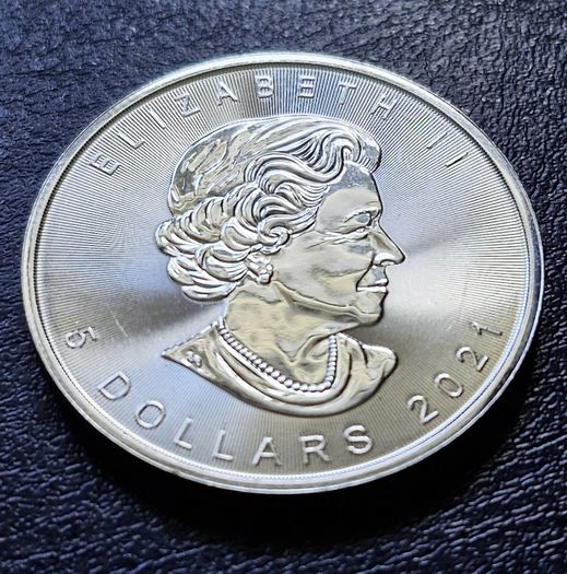 2021 Canada 1 oz Maple Leaf Silver