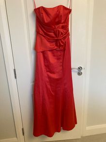 Romantica Coral Bridesmaid Debs dress