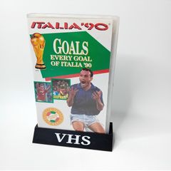 Every Goal Of Italia 90 Vhs Tape - Rare Retro Movie Football - Free Delivery / Pick Up Today