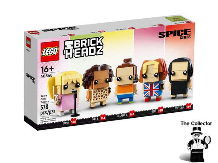 LEGO BrickHeadz Spice Girls Tribute Set 40548 Brand New Factory Sealed