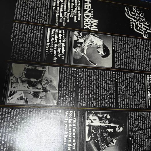 Jimi Hendrix, The Story of Jimi Hendrix G/F Double LP German