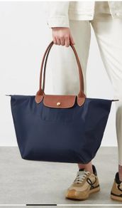 Longchamp le Pliage / navy / large / new
