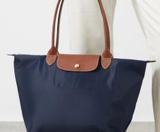 Longchamp le Pliage / navy / large / new