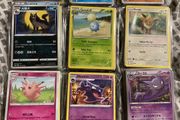 English 1 euro for 20 no repeat pokemon cards reverse holo included kids bundle