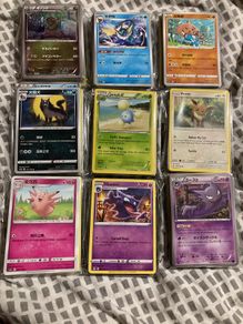 English 1 euro for 20 no repeat pokemon cards reverse holo included kids bundle