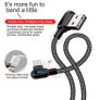 Long 2M Type C USB-C Cable For Galaxy S10 S9 S8 Huawei P30 P40 Pro OnePlus Sony Image 2