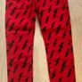 Banned Apparel Red Women's Trousers Size L Image 6