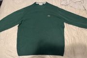 Lacoste Mens Green Jumper XL