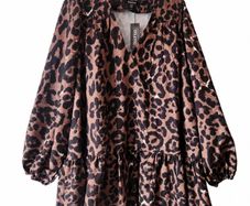 Leopard Print Dress boohoo