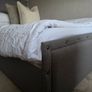 Grey Double Stud bed like new Image 3