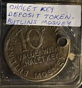Butlins Mosney Key Deposit Token