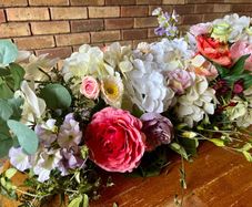Colourful Altar Flowers