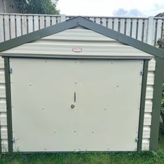 Adman Steel Garden Shed  excellent condition