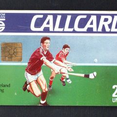 1991 Ireland 20 Unit All Ireland Hurling (Gemplus GEM1) Call Card Mint. Note this card is not known to have wrapper. Telecom Eireann card number 1029