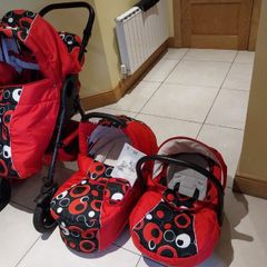 3 in one pram, pushchair, carseat