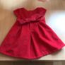 Little Girls Boutique Red heavy christmas dress cap sleeve age 1 year Image 2