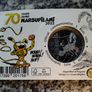 Belgium 5 Euro Base Metals Brilliant Uncirculated Coin 2022 - 70 years Marsupilami (Relief) - Belgian Coincard Catalogue Image 2