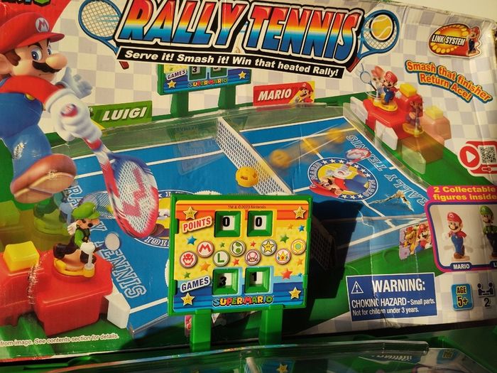 Super Mario Rally Tennis Game never used