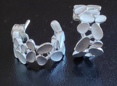 Kalevala Daydream sterling silver  matt earrings