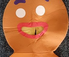 Halloween Gingerbread Outfit Costume(4-5yrs)