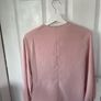 French Connection brand new Pink Laurel Crepe Peplum blouse size 8 Image 5