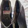 Fly London suede leather ankle wedge boots size 39/6 Image 3