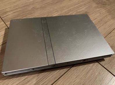 Playstation 2 Slim, Silver. Fully tested. Free post