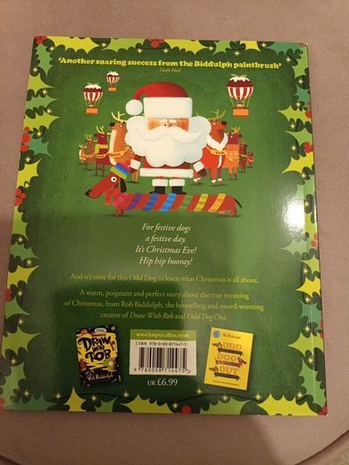 Christmas  doggy tale book