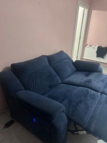 Sofa 3 x 1 electric fully recline