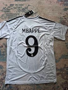 Mbappe real madrid  jersey size L