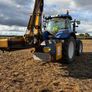 Tractor and headge cutter Image 3