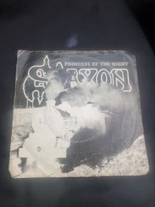 Saxon  Princess of the Night  . Vinyl single