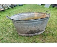 Galvanised Basin KAS1123