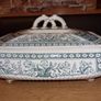 Antique C1870' Rare Burgess and Leigh Hill Pottery TUREEN  Pattern-Kaiser Image 2